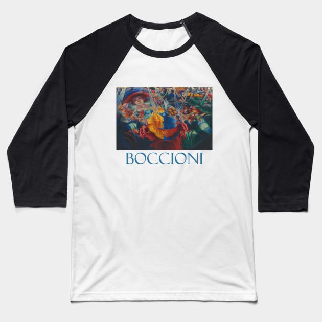The Laugh by Umberto Boccioni Baseball T-Shirt by Naves